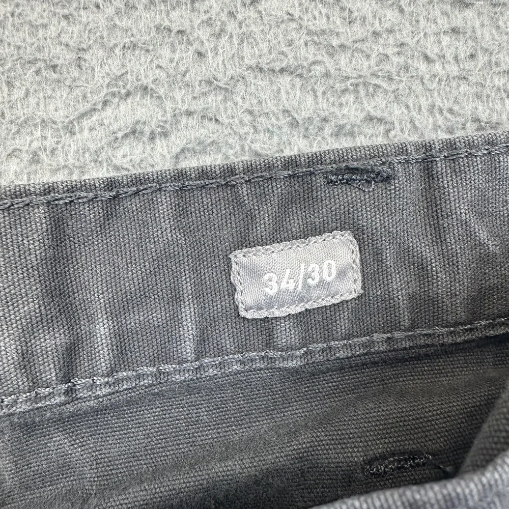 Ariat Pants Men 34x30 Gray Rebar M4 Relaxed Straight Utility Bleached Distressed